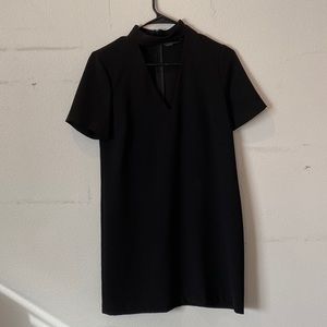 Zara black t-shirt dress